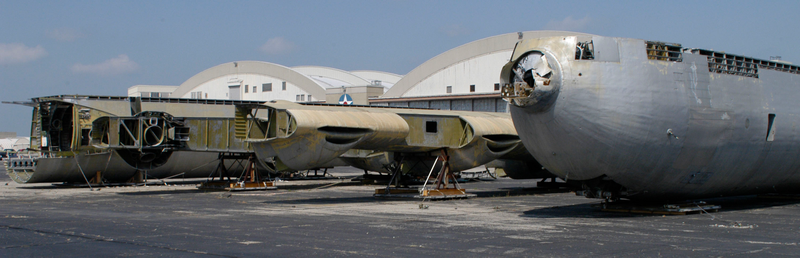 Illustration for article titled The Gargantuan XC-99 Was Almost The Post-WWII Airbus A380
